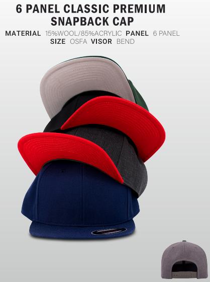 FLAT VISOR SNAPBACK CAP