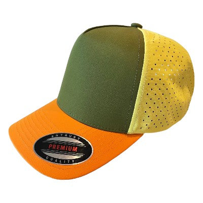 5 PANEL PERFORATED CAP